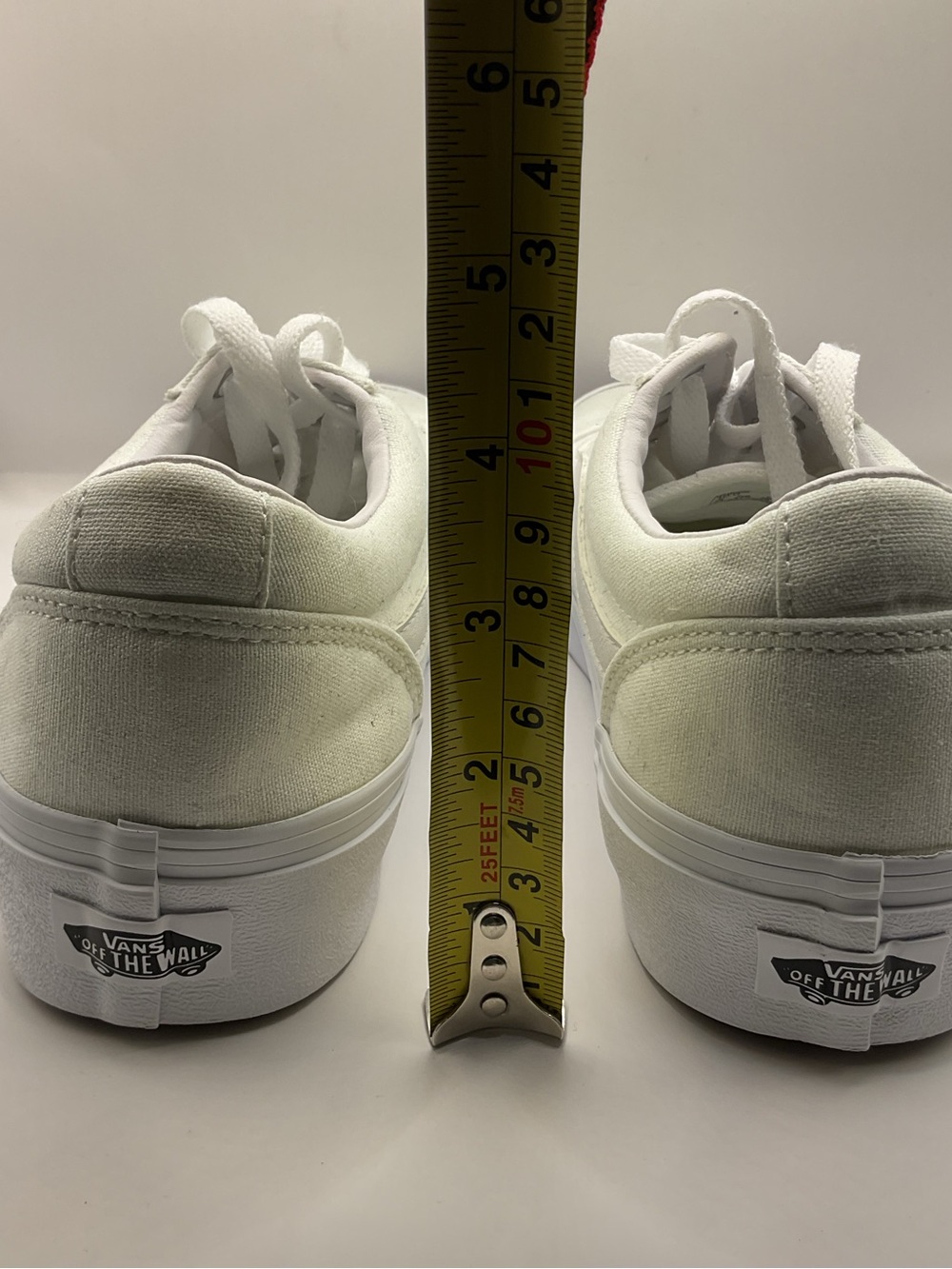 Vans Ward Sneakers Low-Top Lace Up Signature Rubber Waffle Outsole Size Women 10 - Picture 9 of 10